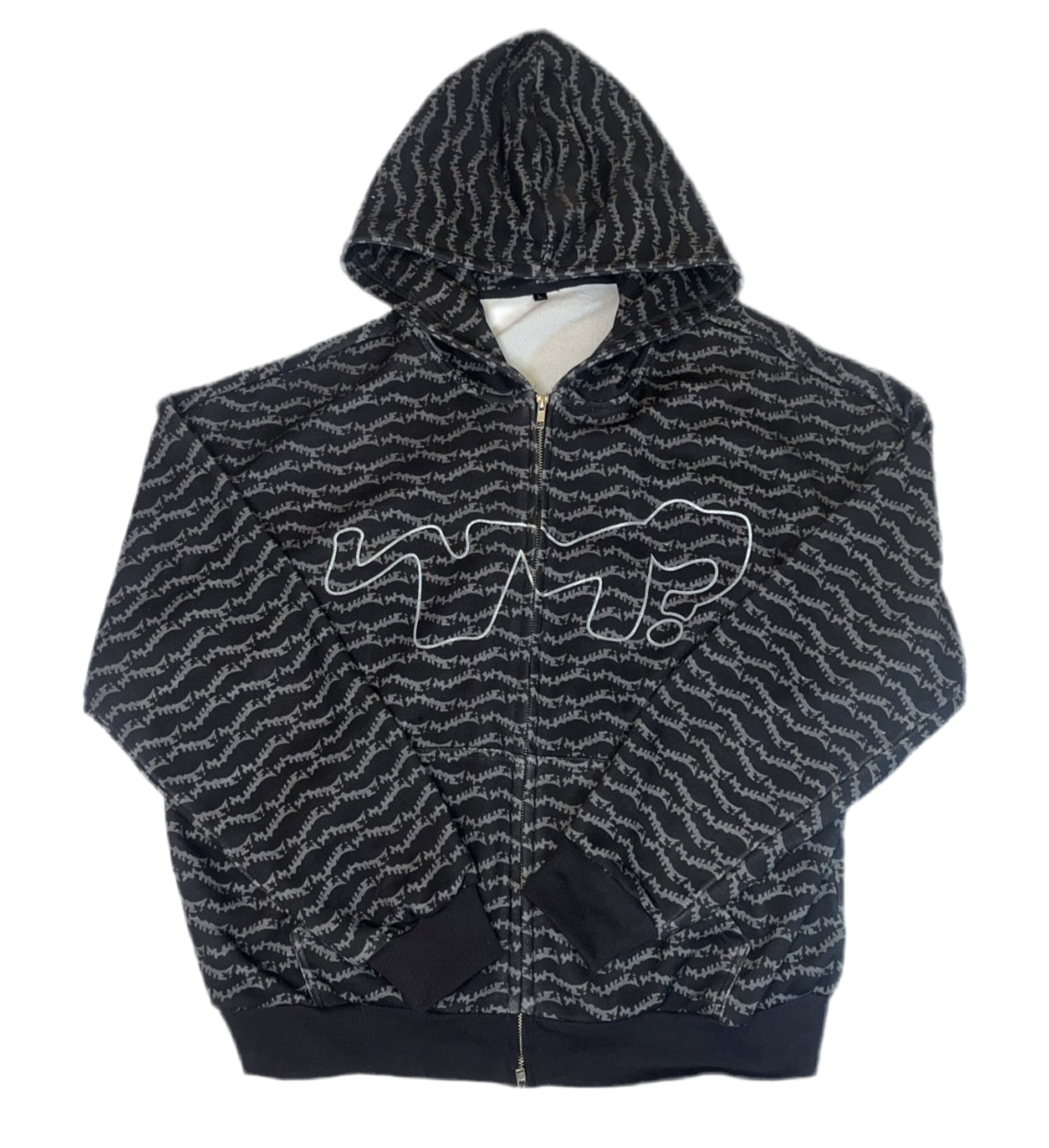 Reflective Full Logo Hoodie