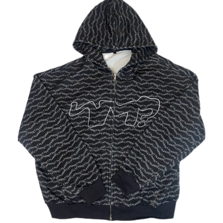 Reflective Full Logo Hoodie
